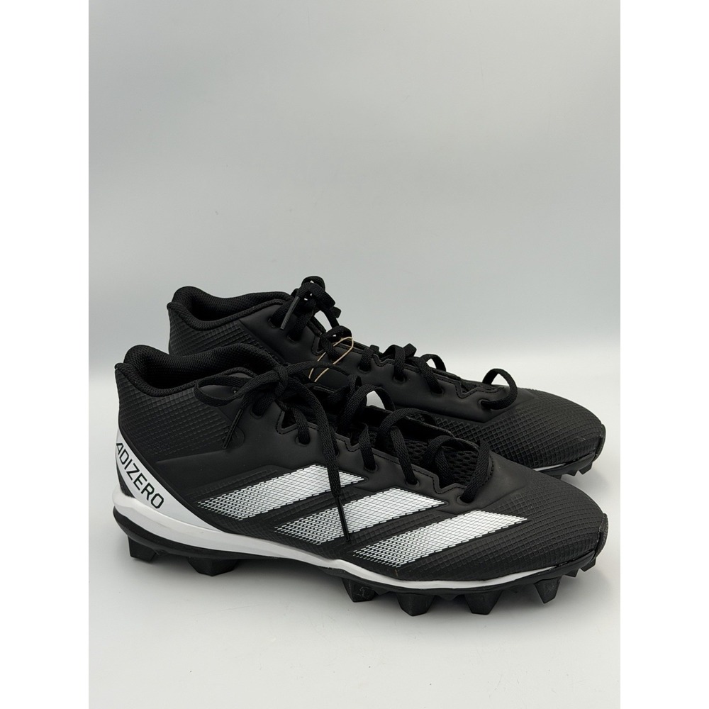 Adidas Adizero Impact.2 Football Cleats Men's 11.5 Black White NWOB